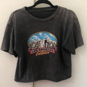 Brandy Melville Los Angeles graphic tee